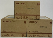 Sony QG 54M 8MM Data Cartridge Lot Of 15 OEM Sony D-Eight NOS picture