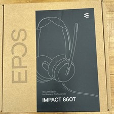 NEW EPOS IMPACT 860T Wired ANC Headset - Business Professionals Microsoft Teams picture