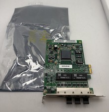 ORING IGCS-E140 PCI EXPRESS GIGABIT ETHERNET SWITCH CARD W 4RJ-45 PORTS picture