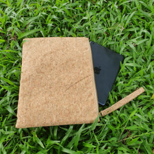 iPad, Tablet or eReader Cork Sleeve Pouch Handmade Eco-Friendly & Sustainable  picture