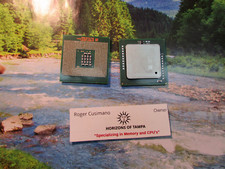 PAIR - Intel Xeon CPU Processor 3.4GHz 1MB Cache 800MHz Socket 604 SL7PG picture