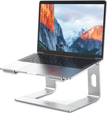 Laptop Mount Aluminum Stand for 10 to 15.6 Inch Laptops Detachable Ergonomic picture