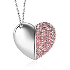 USB 2.0 Flash Drive,Cute Romantic Heart Shape USB Memory Stick,Thumb Drive fo... picture