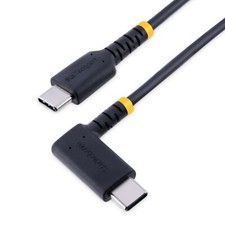 StarTech.com 6ft (2m) USB C to C Charging Cable Right Angle - 60W PD 3A - Hea... picture