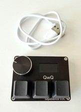 SayoDevice O3C 3-Key OSU Gaming Keypad Knob OLED RGB USB-C Open Box picture