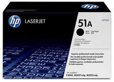 HP 51A Q7551A Black Toner Cartridge LaserJet P3005 M3027 6500 Page Yield New picture