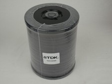 TDK TTH01 4x-8x Speed DVD-R Blank Disc for Thermal Printers | 100-Pack | New picture