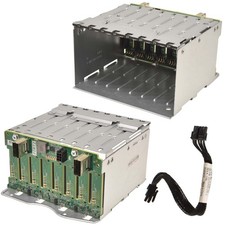 HP ProLiant DL380 G10 HDD Cage 8x SFF 871388-001 + Backplane 832305-002 + Cable picture