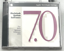 1991 APPLE DEVELOPER GROUP 7.0 MACINTOSH SOFTWARE BETA RELEASE NEW SEALED picture
