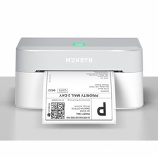 Bluetooth Thermal Label Printer RW403B, Wireless 4x6 Shipping Label Printer f... picture