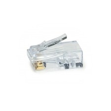 Platinum Tools ezEX44 RJ45 Cat6 Connectors 202044J Jar of 100 picture