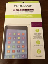 Apple iPad Mini 5, iPad Mini 4 PureGear HD Tempered Glass w/ Alignment Tray picture