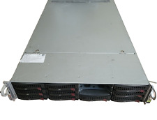 2U 12 Bay SAS3 SuperMicro Server 6028U-TR4T+ W/ X10DRU-i+ 2x Xeon E5-2620v4 8GB picture