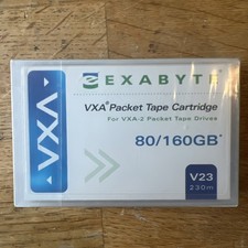 Exabyte VXA Packet Tape Cartridge 80/160gb Data Tape V23 230m picture