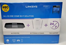 NEW Linksys All-in-One Smart WiFi Solution w/ AC1750 Router & AC1200 Extender picture
