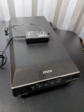 Epson Perfection V550 Photo Color Scanner w/ Power Adapter Powers On  picture