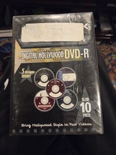 New sealedTDK Digital Hollywood DVD+R 10 Pack 4.7GB 8X Recordable DVDs 5 Designs picture