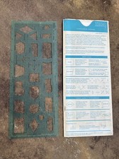 Vintage IBM Plastic Template Flowcharting w/ Paper Sleeves picture