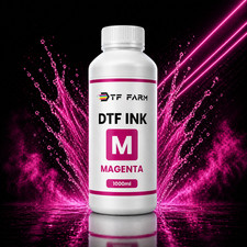 DTF Ink Magenta 34oz (1000ml) Premium Pigment Ink Epson i3200 XP600 L1800 picture