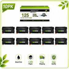 10PK High Yield 125 Toner Cartridge for Canon ImageClass LBP6000 LBP6030w MF3010 picture