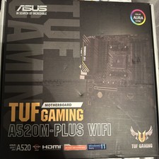 Asus TUFGAMINGA520MPLUSWIF TUF Gaming A520M-Plus WIFI Micro ATX picture
