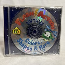 Flash Action Software - Colors, Shapes & More (PC/Mac) CD-ROM by School Zone picture