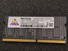 Neo Forza 16GB DDR4 3200MHz SODIMM Laptop RAM Memory Module NMSO416E82-3200EA00 picture
