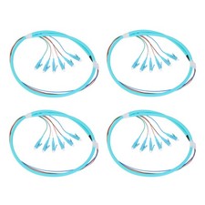 LC-OM3 6 Pigtail Multimode Fiber Pigtail 1.5 Meter 4 Pack picture