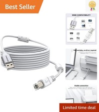 High-Speed USB Printer Cable 16.4FT with Durable Nylon for Seamless Connectivity picture