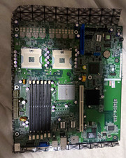 Dual Intel CPU ATX Server Motherboard DDR2 8 DIMM PCIe x16 VGA RJ45 USB picture