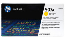 HP 507A Yellow Original LaserJet Toner Cartridge (CE402A) New - FAST SHIP picture