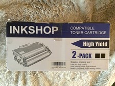 Ink Shop TN-431 Black High Yield Compatible Toner Cartridge 2 Pack New In Box picture