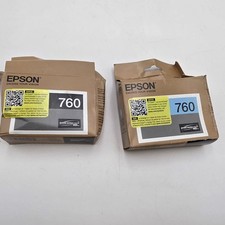 Epson 760 Ink Lot Printer Black And Blue picture