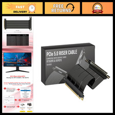 Vertical GPU Mount PCIe 5.0 Riser Cable | Right Angle 25cm | x16 128GB/s for RTX picture