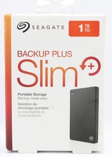 Seagate Backup Plus Slim 1TB Portable Hard Drive STDR1000100 - New picture