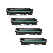4 pack ACM Compatible Toner HP CF360A CF361A CF362A CF363A  508A M553DN M577DN picture