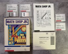 Vintage Macintosh MATH SHOP Jr. Game 1990 by Scholastic for Macintosh picture
