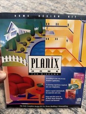 Planix Home for Windows Home Design Kit Compatible Floppy Disk VTG 1993 SEALED picture