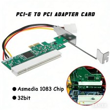 PCI-e PCI Express to PCI Adapter Card Riser Extender Converter 32bit 1083 Chip picture