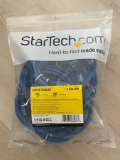 Startech 10 Pack- 5 ft. Blue Gigabit Snag Less RJ45 UTP Cat6 Patch Cable picture