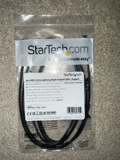 StarTech.com 6ft (2m) Durable USB-C to Lightning Right Angled Cable Rugged picture
