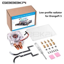 GeeekPi Low-Profile ICE Tower RGB Cooling Fan Radiator for Orange Pi 5/5B picture