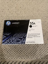 Genuine HP CE255A (55A) Black Toner Cartridge - NEW SEALED  picture