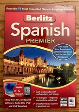 Berlitz Spanish Premier Language Course – NEW – Software, &  Audio CDs picture