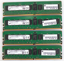 LOT 4x 8GB (32GB) Micron MTA18ASF1G72PZ-2G1A2IK DDR4 DIMM ECC Server Memory picture