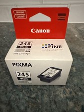 Canon 245 Black Pixma Fine Ink Cartridge Factory Sealed OEM picture