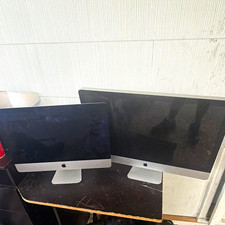 Lot of 2 Apple iMac Series iMac All-in-One Desktop Computers (Silver) picture