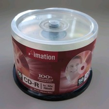 New Imation Data, Music or Photo's CD-R Disks 48 Disks Only picture