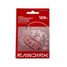 Pokemon Limited Edition - Mew 128gb USB-C Flash Drive Sandisk Pokemon picture