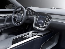 Cars 2013 volvo coupe concept Desk Mat Stitched picture